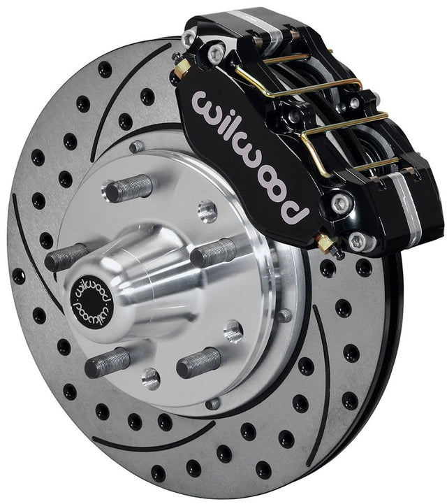 Wilwood Forged Dynalite Dust-Boot Front Brake Kit - 4-Piston 11" WB140-13345-D - Prolink Performance