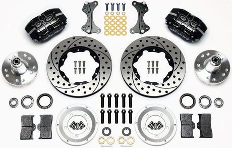 Wilwood Forged Dynalite Dust-Boot Front Brake Kit - 4-Piston 11" WB140-13345-D - Prolink Performance