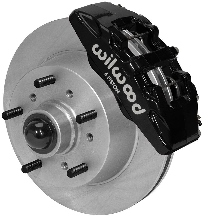 Classic Series Dynapro 6 Front Brake Kit, 11.75" Undrilled Rotors, Bla - Prolink Performance