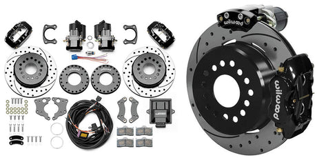 Wilwood Electric Park Brake Kit with 11" Rotors & Dust Boot Calipers WB140-15842-D-DS - Prolink Performance