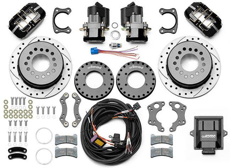 Wilwood Electric Park Brake Kit with 11" Rotors & Dust Boot Calipers WB140-15842-D-DS - Prolink Performance