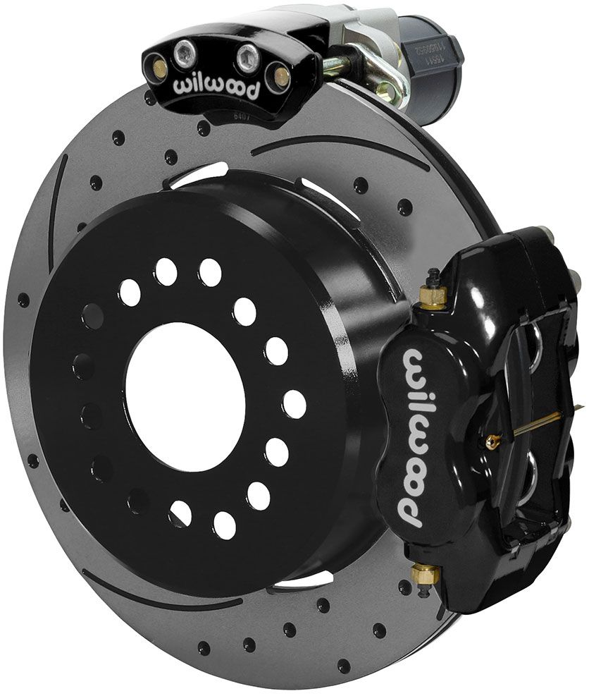 Wilwood Electric Park Brake Kit with 12.19" Rotors & Dust Boot Calipers WB140-15843-D-DB - Prolink Performance