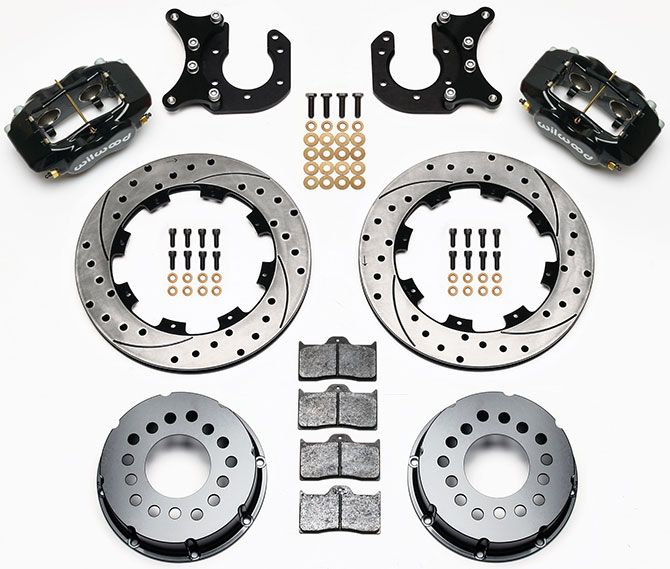 Wilwood Forged Dynalite Pro Series Rear Brake Kit Billet WB140-2118-BD - Prolink Performance