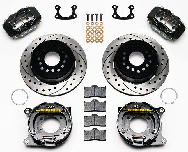 Wilwood Forged Dynalite Rear Parking Brake Kit Drilled WB140-9282-D - Prolink Performance