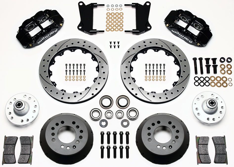 Wilwood Forged Narrow Superlite 6R Big Brake Front Brake Kit (Hub) WB140-9803-D - Prolink Performance