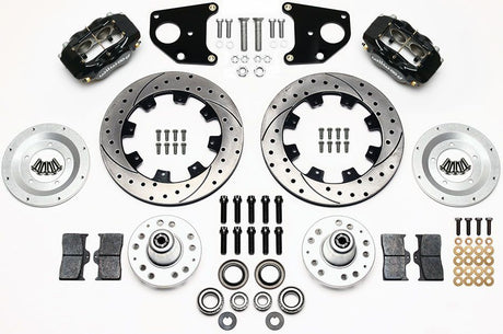 Wilwood Forged Dynalite Dust-Boot Big Brake Front Brake Kit - 4-Piston 12.19" WB140-9828 - Prolink Performance