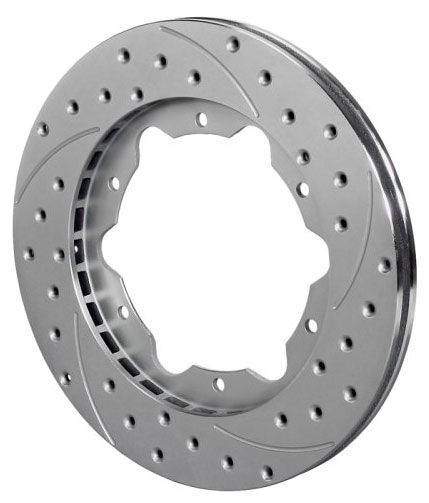 Wilwood 6 Bolt SRP Drilled & Slotted Performance Rotor (L/H) 30 Vanes WB160-7098 - Prolink Performance