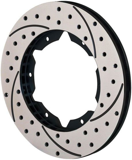 Wilwood SRP Drilled Performance Rotor Black R/H- 30 Vanes WB160-7099-BK - Prolink Performance