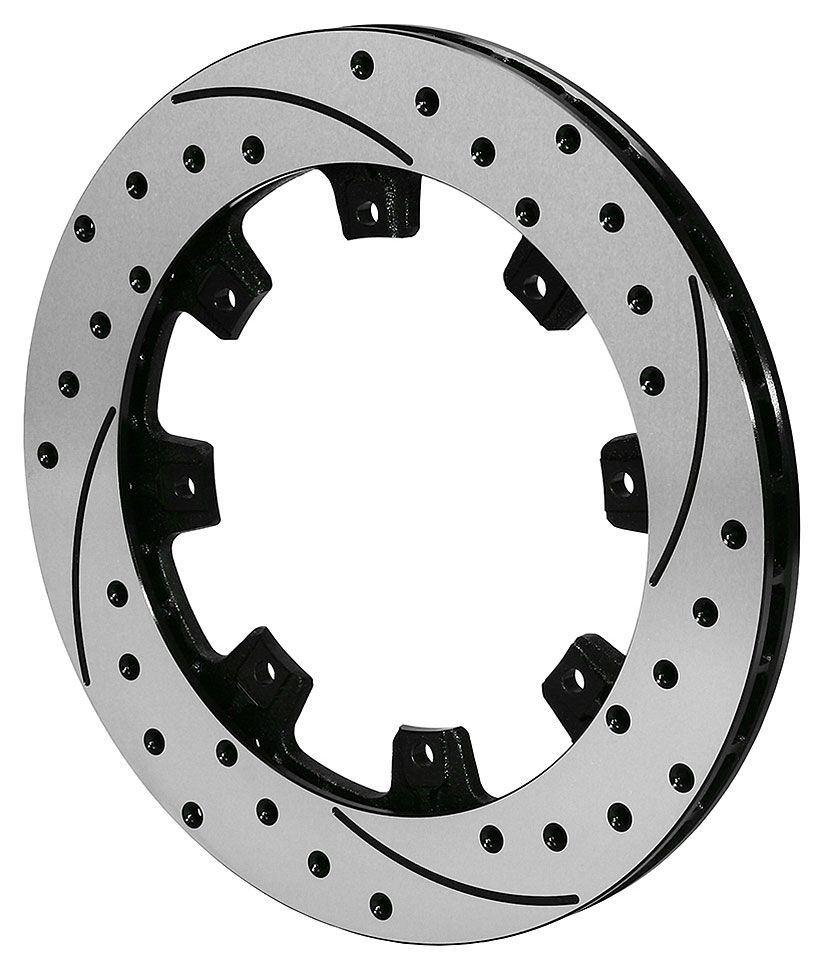 Wilwood SRP Drilled Rotor 12.19", R/H .810" Thick, 8 x 7.62" PCD WB160-7105-BK - Prolink Performance