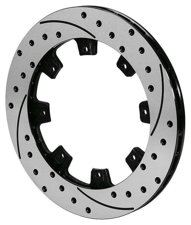 Wilwood SRP Drilled Rotor 12.19", R/H .810" Thick, 8 x 7.62" PCD WB160-7105-BK - Prolink Performance