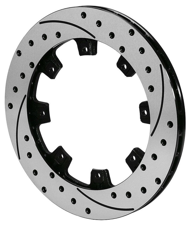 Wilwood SRP Drilled Rotor 12.19", L/H .810" Thick, 8 x 7.62" PCD WB160-7106-BK - Prolink Performance