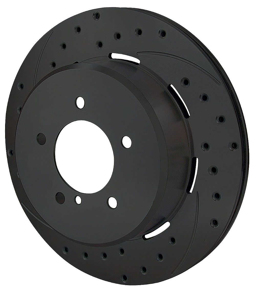 Wilwood SRP Drilled Rotor 12.19", L/H 2.31" OS, .81" Thick, 5 x 4.75" PCD WB160-8745-BK - Prolink Performance