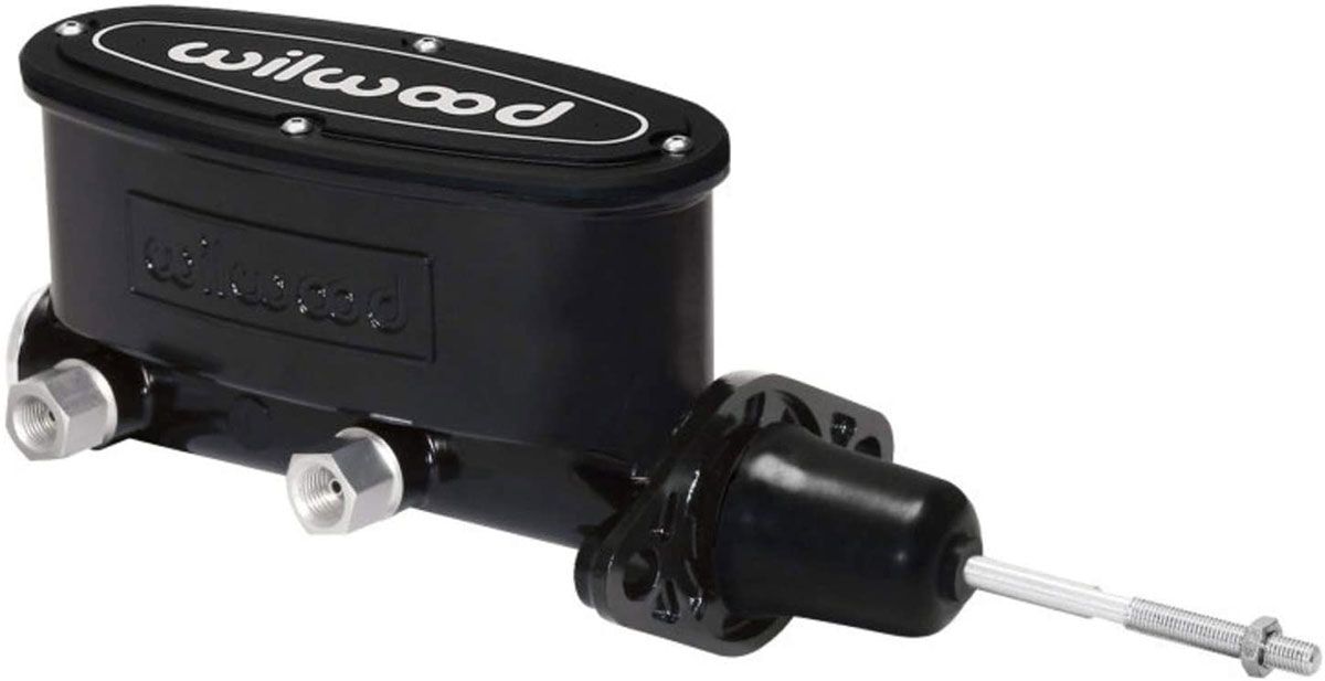 Wilwood 7/8" Aluminium Tandem Chamber Master Cylinder with Push Rod - Black WB260-9439-B - Prolink Performance