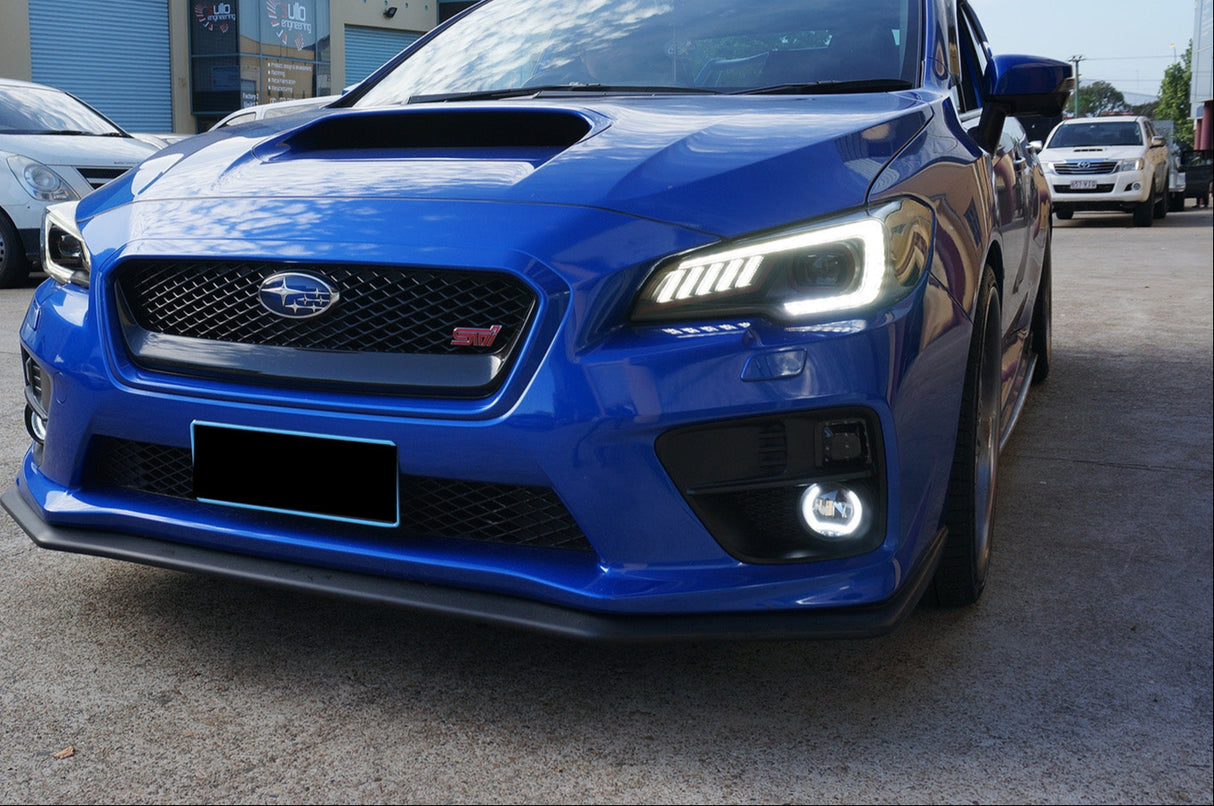COPLUS V2 LED DRL Dynamic Headlights for 14-17 SUBARU WRX STI LEVORG VA head lights