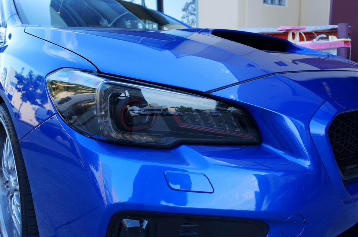COPLUS V2 LED DRL Dynamic Headlights for 14-17 SUBARU WRX STI LEVORG VA head lights