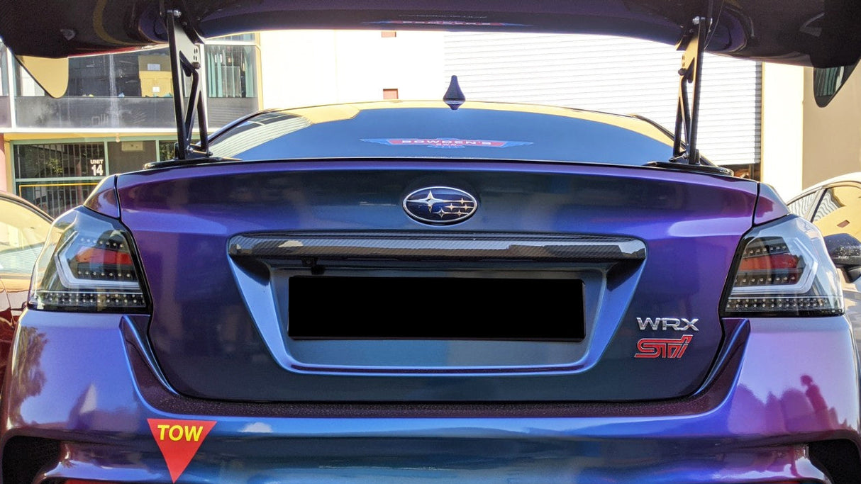 V5 Black White Bar LED Dynamic Tail lights for 2015-2021 Subaru WRX STI VA taillights