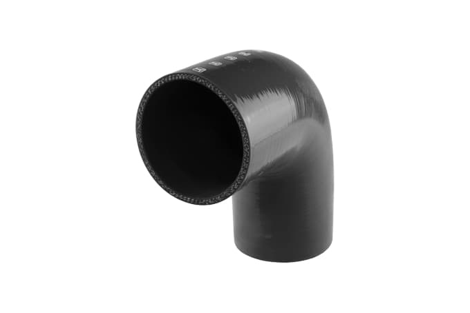 TurbosmartSilicon 90 Degree Hose Elbow 3.50" (Black)
