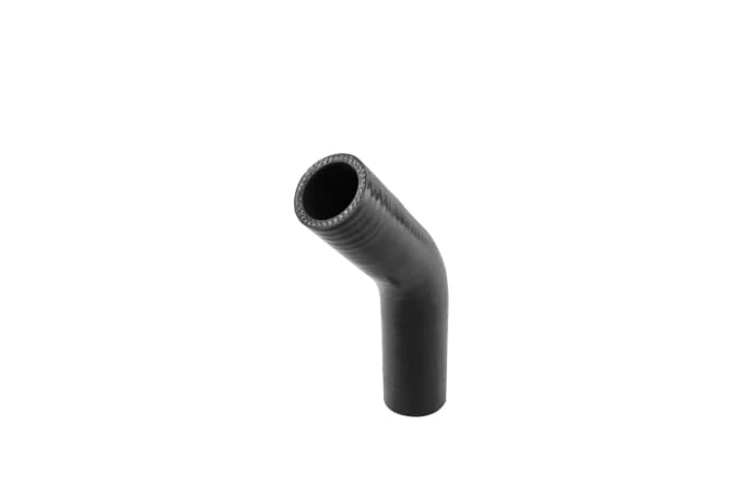 TurbosmartSilicon 45 Degree Silcon Hose Elbow 1.25" (Black)