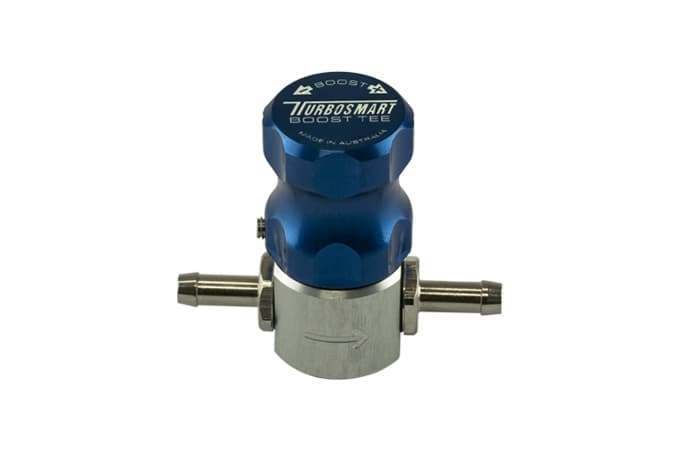 TurbosmartBoost Tee Manual Boost Controller Blue