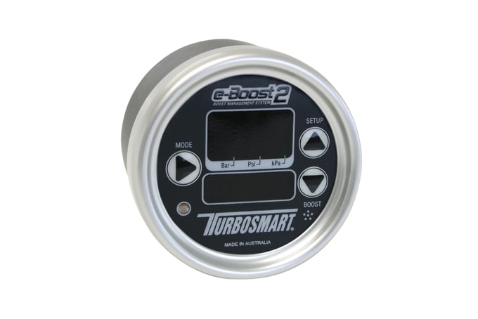 TurbosmarteBoost2 66mm Electronic Boost Controller (Black/Silver)
