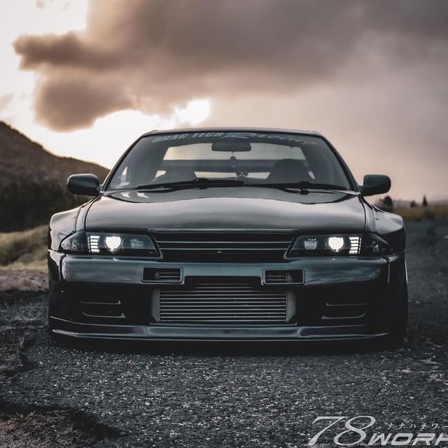 COPLUS 78 Works Dual LED Projector Headlights for 89-94 Nissan Skyline R32 GTR GTST RB26 headlights