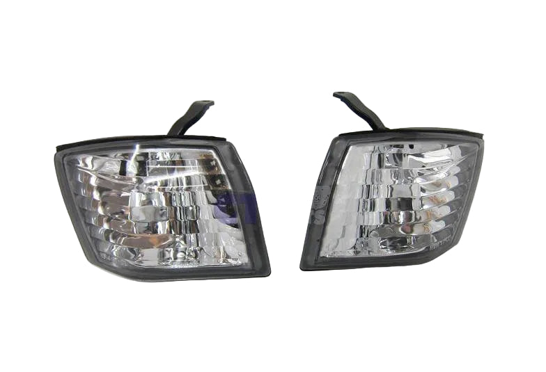 Clear Front Corner Indicator Signal Lights for 96-98 Nissan S14 Silvia 200SX S2