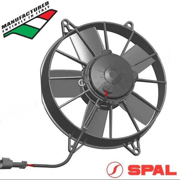 SPAL Thermo Puller Fan - 10" Straight 24V - 1174 CFM - 5.7Amps - Prolink Performance