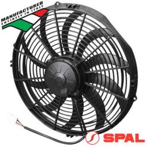 SPAL High-Performance Puller Fan - 14" Skew 12V - 1841 CFM - 19.6Amps - Prolink Performance