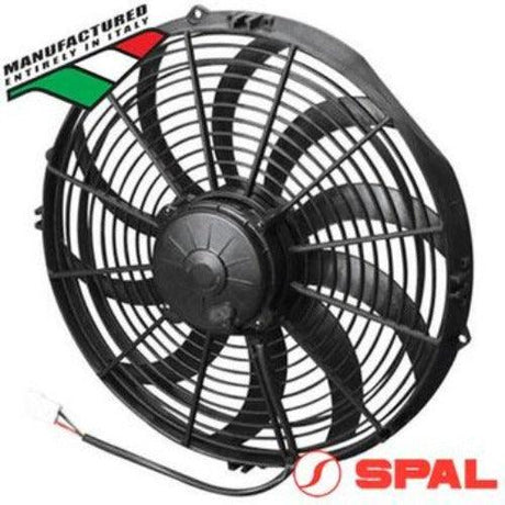 SPAL High-Performance Puller Fan - 14" Skew 12V - 1841 CFM - 19.6Amps - Prolink Performance