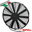 SPAL High-Performance Pusher Fan - 16" Straight 12V - 1600 CFM - 11Amps - Prolink Performance