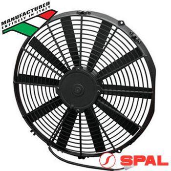 SPAL High-Performance Pusher Fan - 16" Straight 12V - 1600 CFM - 11AmpPusher FansProlink Performance