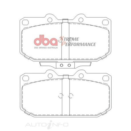 Nissan Skyline/Silvia Front Brake Pads - DBA Xtreme Performance DB1170XP - Prolink Performance