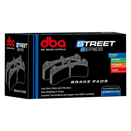 Toyota 86 & Subaru BRZ Rear Brake Pads - DBA Street Series DB1789SS - Prolink Performance