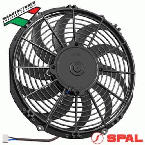 SPAL Thermo Puller Fan - 12" Skew 12V - 1324 CFM - 13.5Amps - Prolink Performance