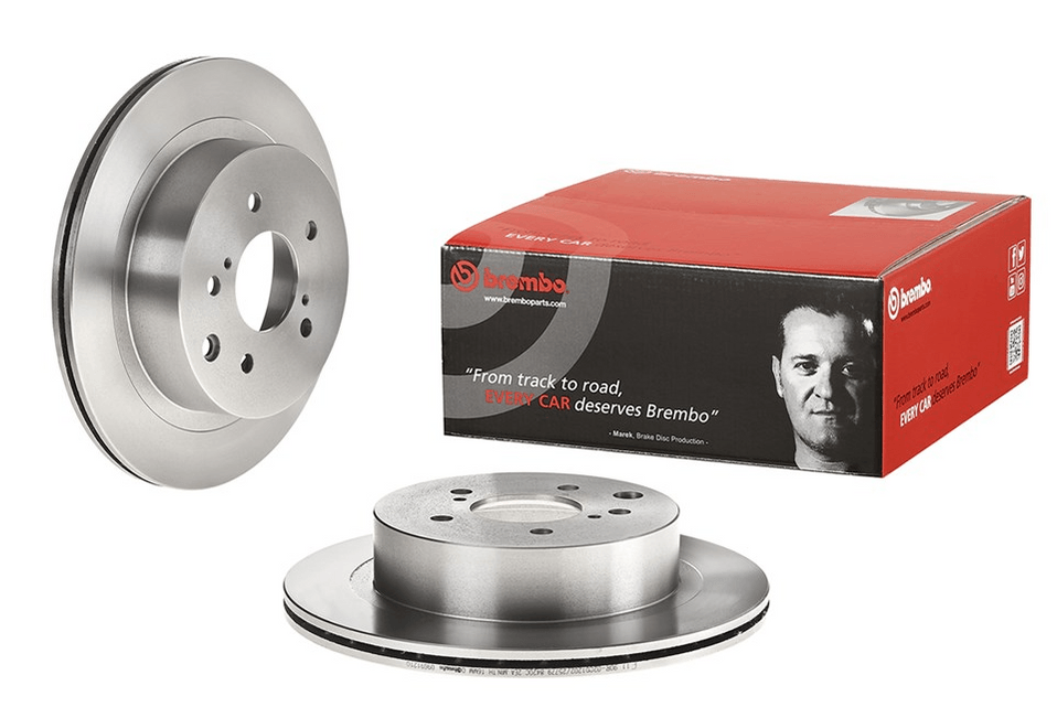 BREMBO Nissan 297mm Rear Rotors Pair / To Suit Factory Style 2 Pot Calipers - Prolink Performance