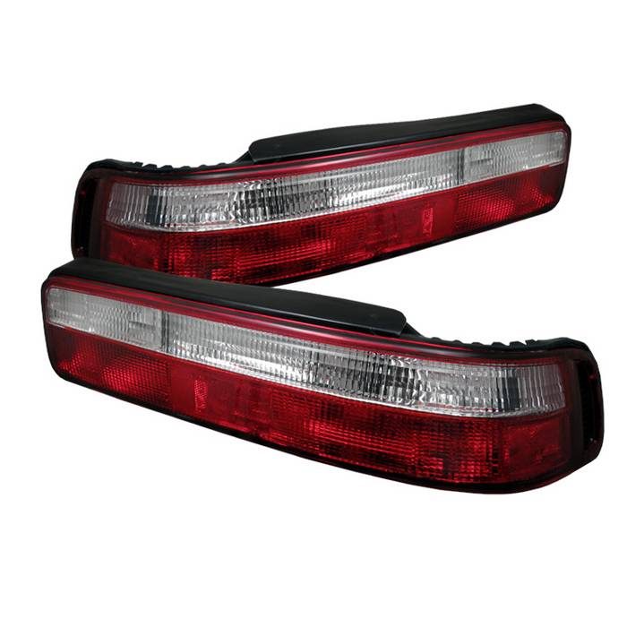 Honda DA Integra USDM Red and Clear Lens Tail-lights (PAIR) - Prolink Performance