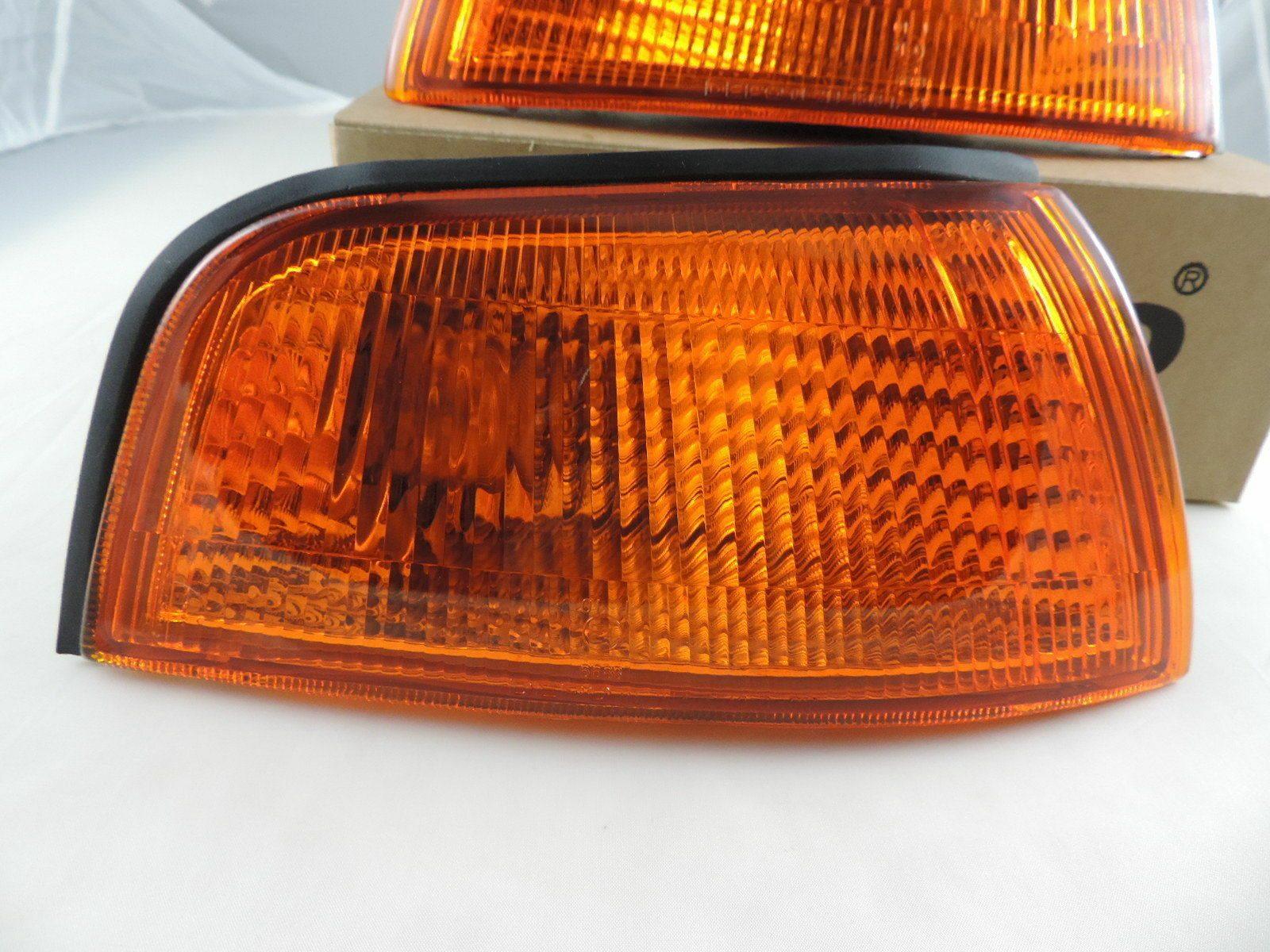 JDM AMBER/ORANGE FRONT INDICATOR/CORNER LIGHTS for 97-00 Lancer/EVO 5 6 6.5 - Prolink Performance