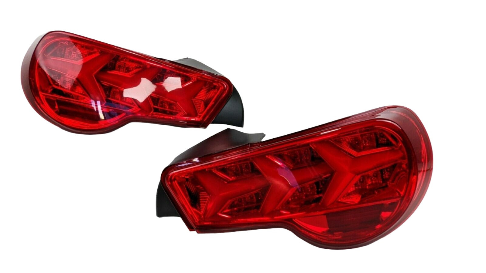 Spec-D Red Edition Full LED Tail lights SQ Indicator to suit Toyota GT86 / BRZ - Prolink Performance