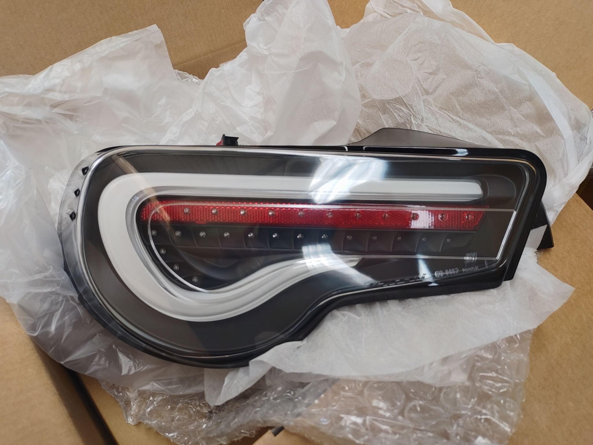 Valenti Hyper-Black Full LED Taillights to suit 86 BRZ SQ indicator 3DTail LightsProlink Performance
