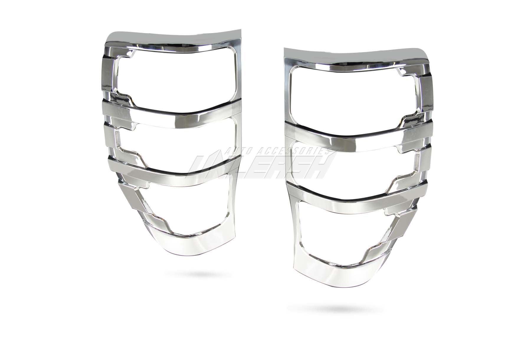 Chrome Taillight Covers/ Surrounds for Ford Ranger PX1 PX2 PX3 2011-2022 - Prolink Performance