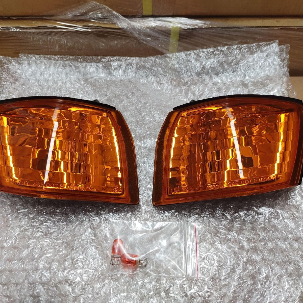 SILVIA S14 200SX Front Corner Lights 9698 Face Lift **JDM Amber Len