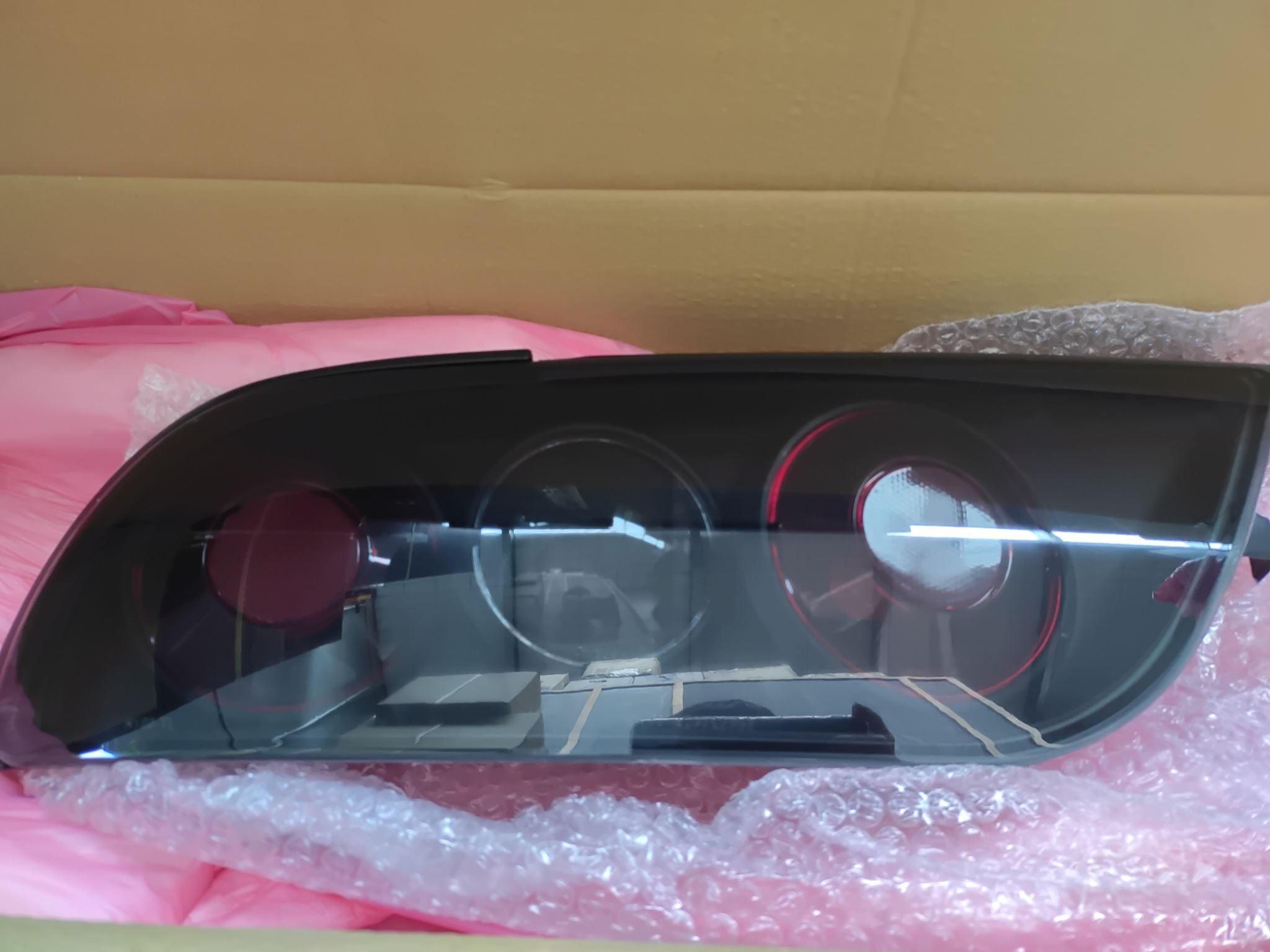 JDM Black Edition Full set Tail Lights to suit Nissan S13 180SX 91-98 - Prolink Performance