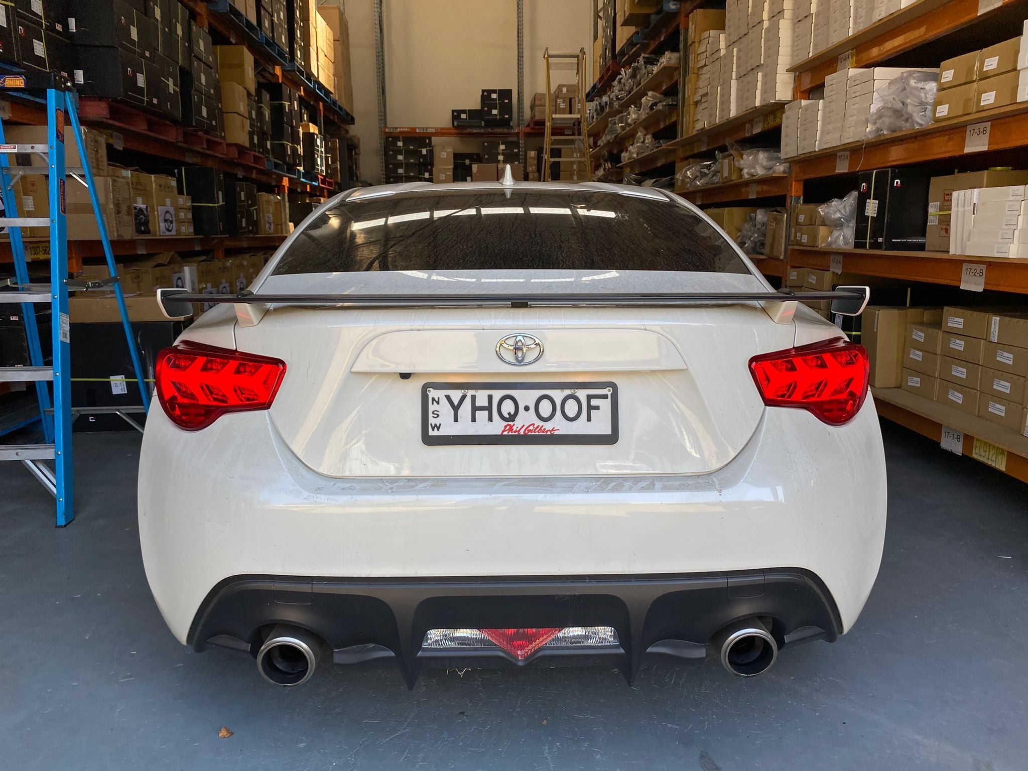Spec-D Red Edition Full LED Tail lights SQ Indicator to suit Toyota GT86 / BRZ - Prolink Performance