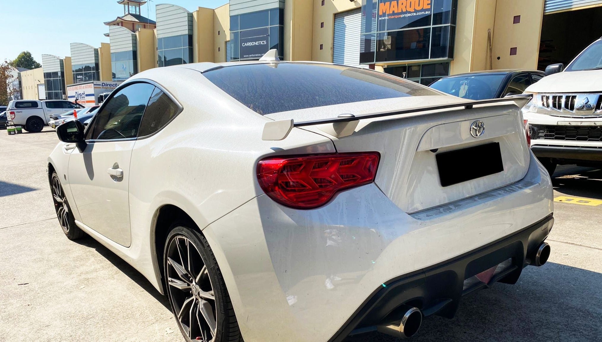 Spec-D Red Edition Full LED Tail lights SQ Indicator to suit Toyota GT86 / BRZ - Prolink Performance