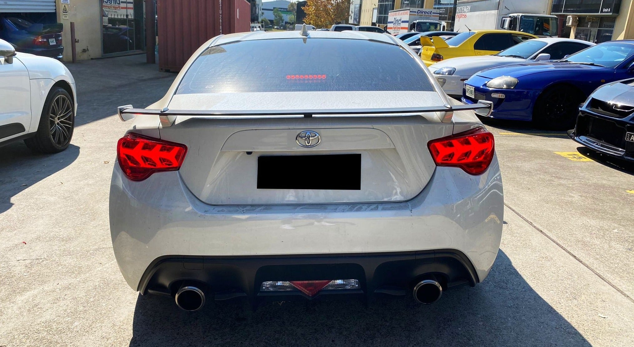 Spec-D Red Edition Full LED Tail lights SQ Indicator to suit Toyota GT86 / BRZ - Prolink Performance