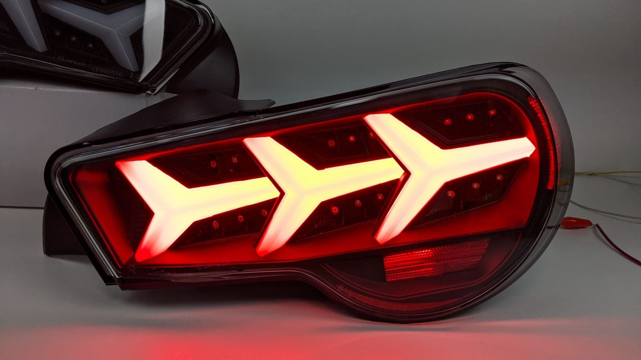 Spec-D Aventador Black Edition Full LED Tail lights SQ Indicator for GT86 / BRZ