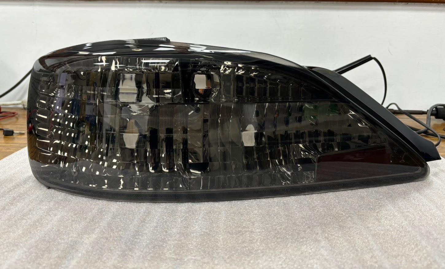 Black Chrome LED (Bulbs) TAIL LIGHTS to suit 99-02 NISSAN SILVIA S15 - Prolink Performance