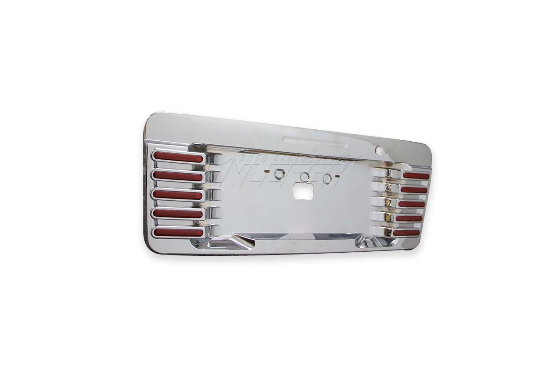 Number Plate Covers for TOYOTA Hiace 2005-2019 Model Chrome - Prolink Performance
