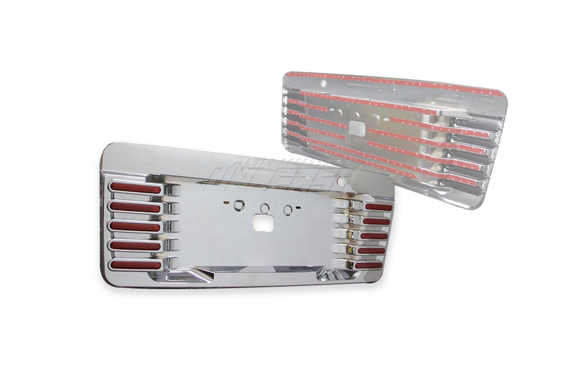 Number Plate Covers for TOYOTA Hiace 2005-2019 Model Chrome - Prolink Performance