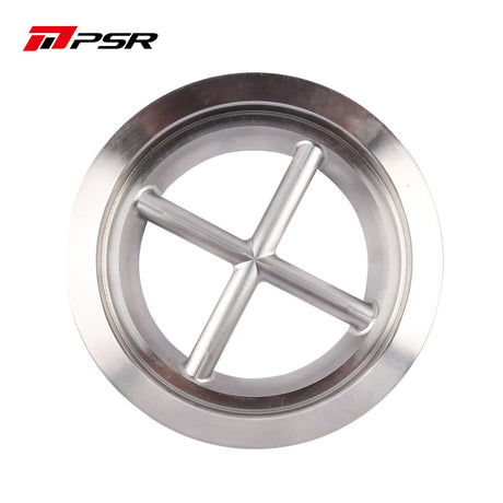 Pulsar PSR 5” to 4” Stainless Steel Cross Guard Flange Clamp Kit for 400 Series Turbos Turbine Housing Outlet
